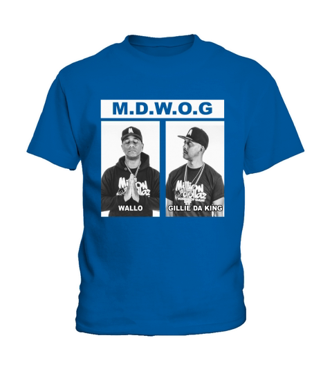 Mdwog Wallo Gillie Da King Kids T-Shirt