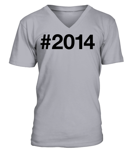 2014 Men's V-Neck T-shirt