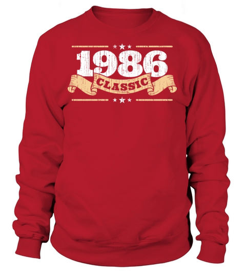 Anniversary 1986 Classic Matching Couple Distresse Women's Sweatshirt