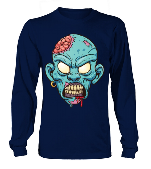 Zombie head Women's Long Sleeve
