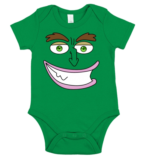 Big Mouth Hormone Monster Face Costume Gift Idea Short Sleeve Baby One-Piece