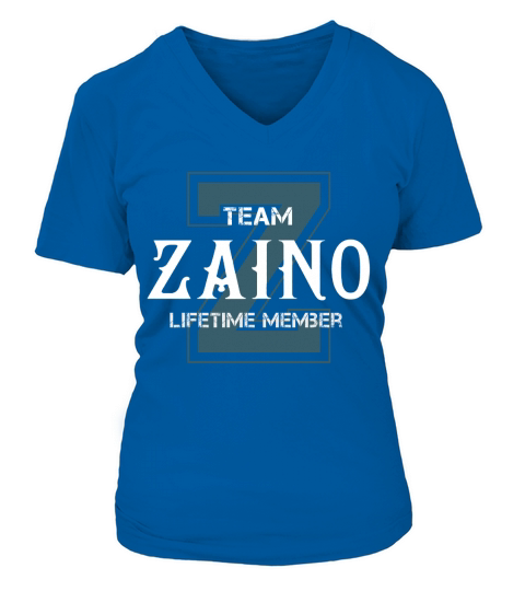ZAINO Shirts - Team ZAINO Lifetime Member Name Shirts V-neck T-Shirt Woman