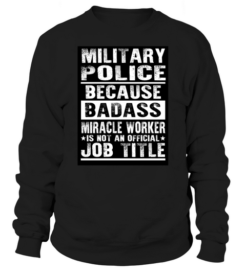 Military police - senior Sweatshirt Unisex