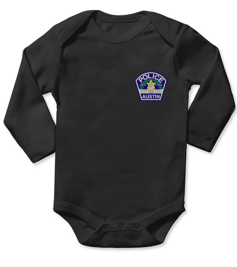 police austin Long Sleeve Baby One-Piece