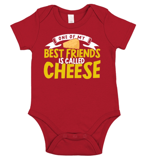 One Of My Best Friends Is Called Cheese Short Sleeve Baby One-Piece
