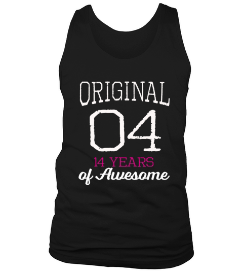 Cute Original 2004 Birthday gift for fourteen year old girl Men's Tank Top