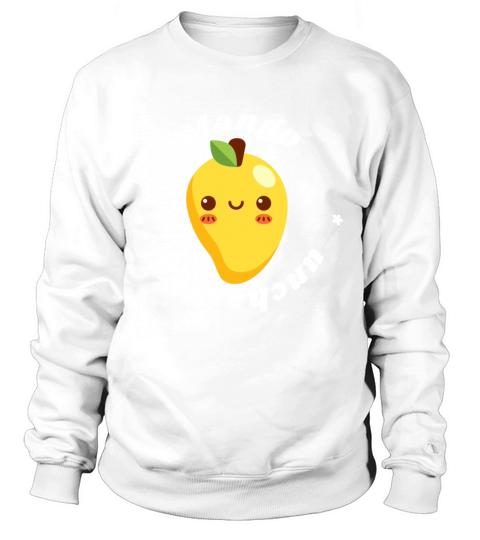 Mango Unchained - Vegan Vegetarian Fruit Design Women's Sweatshirt