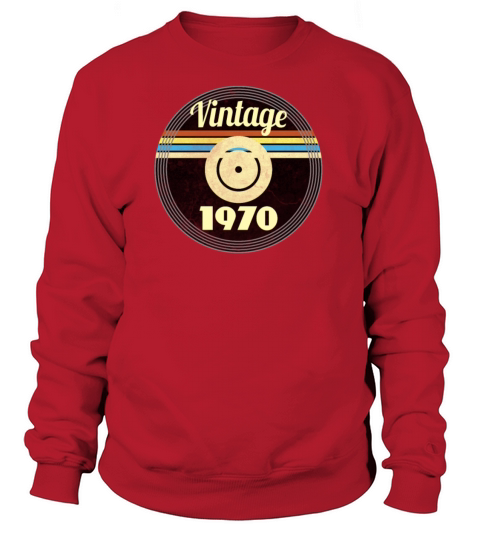 Vintage 50th Birthday T-Shirt Gift Idea Men Women's Sweatshirt