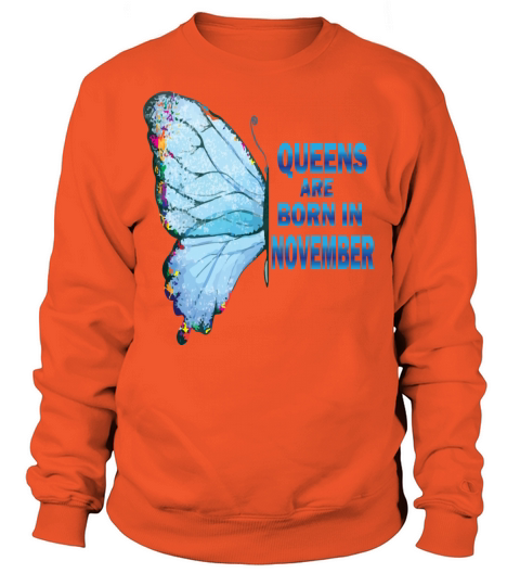 Queens are born in november Women's Sweatshirt