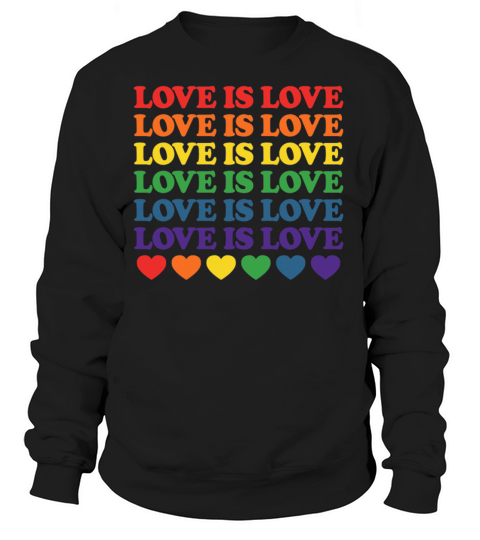 Love is Love Lgbt Women's Sweatshirt