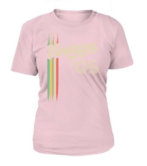 2005 Vintage born in Retro age Birthday gift idea Women's T-Shirt