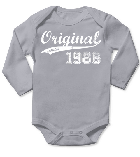1986 Long Sleeve Baby One-Piece