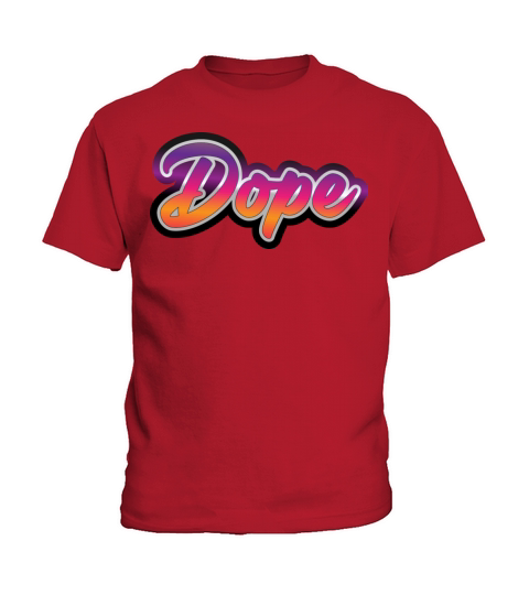 Dope - Red Kids T-Shirt