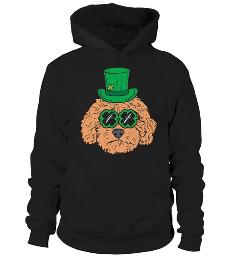 Irish Goldendoodle Doodle Dog Funny St Patricks Day Pet Gift T-shirt Hoodie Unisex