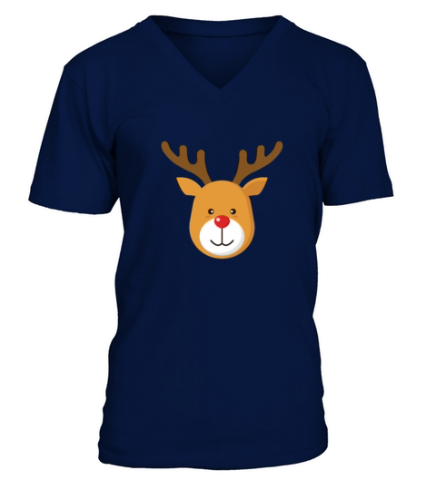 Moose rudolph Men's V-Neck T-shirt
