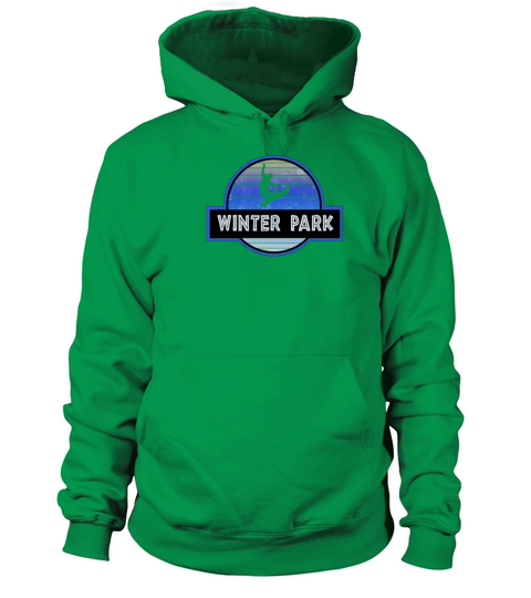 Cool Winter Park Colorado Design Men's Hoodie