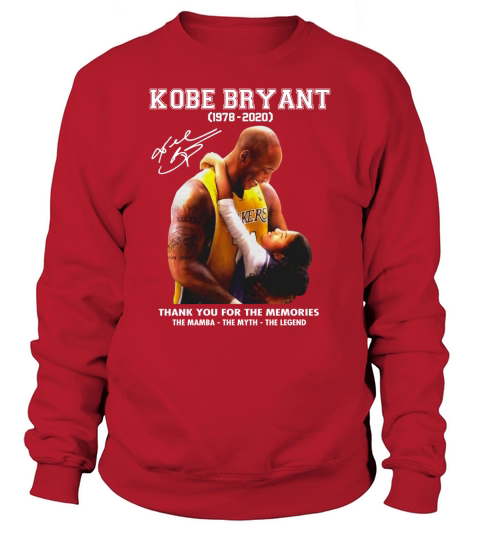 Kobe and Gigi The Mamba The Myth Sweatshirt Unisex