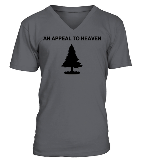 An Appeal To Heaven Flag Black birthday chirstmas Men's V-Neck T-shirt