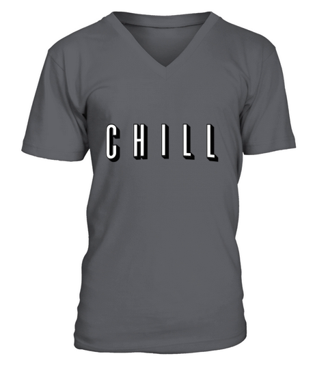 Chill Logo Men's V-Neck T-shirt