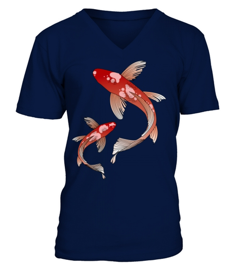 koi fish Men's V-Neck T-shirt