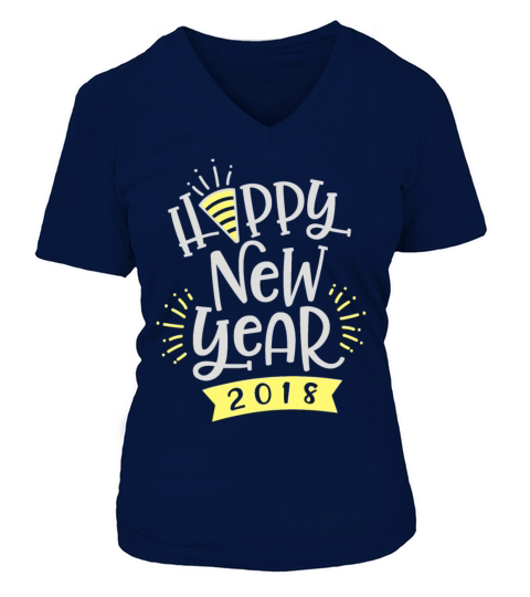 Happy New Year Women's V-Neck T-shirt