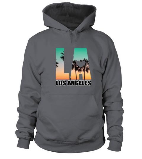 Los Angeles LA Palms Venice Beach Beach Gift Men's Hoodie