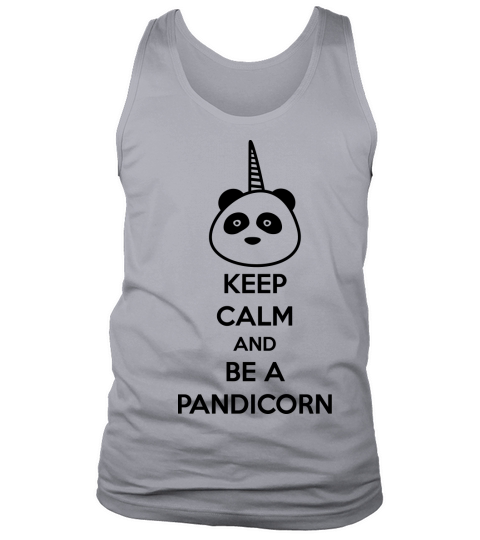 KEEP CALM BE A PANDICORN - funny Men's Tank Top