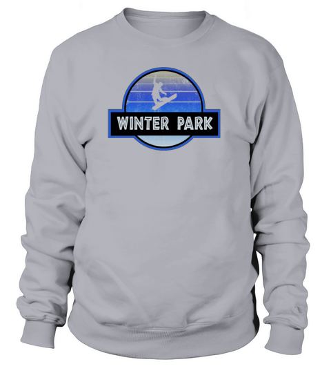 Cool Winter Park Colorado Design Women's Sweatshirt