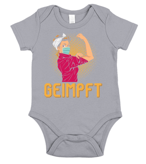 Vaccinated 2021 Thank You Medicine Short Sleeve Baby One-Piece