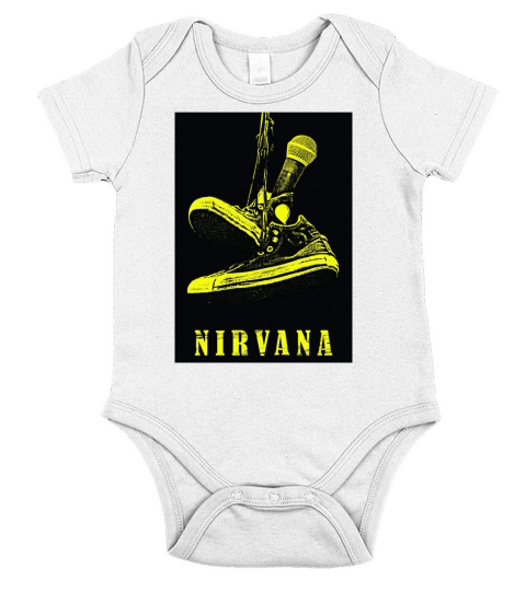 NIRVANA Short Sleeve Baby One-Piece
