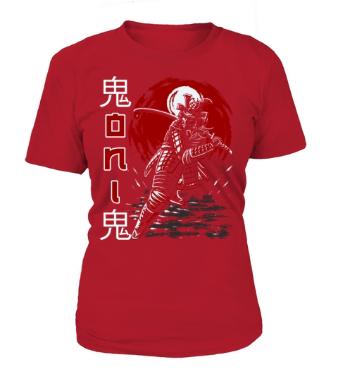 Demonic Nightmare Satanic Anime Oni Demon or Devil Women's T-Shirt
