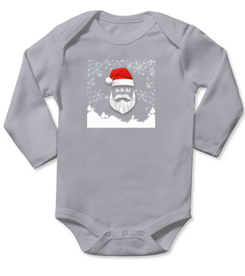 Santa Claus Long Sleeve Baby One-Piece