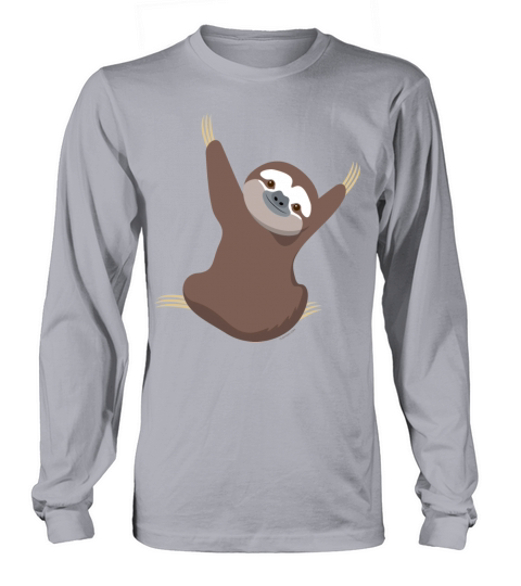 Baby Sloth Men's Long Sleeve