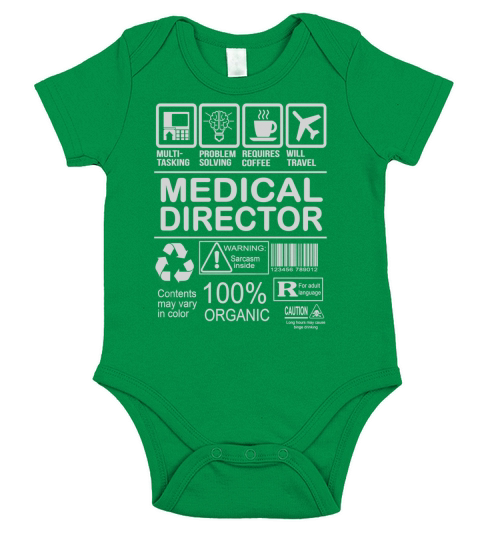 MEDICAL DIRECTOR FMultiold Short Sleeve Baby One-Piece