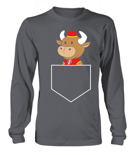 Year Of The Ox Pocket Ox Women's Long Sleeve