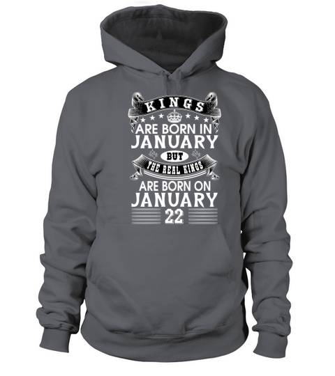 KINGS ARE BORN IN JANUARY Women's Hoodie