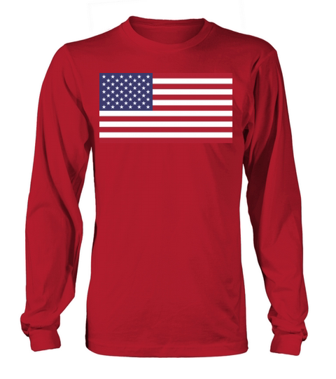US American Flag Women's Long Sleeve