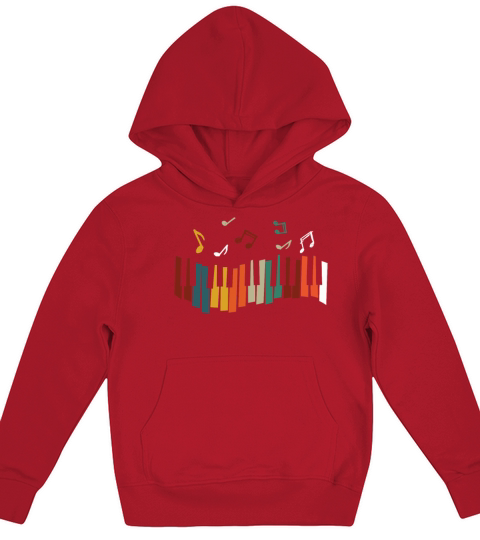 Keyboardist Keyboard Player Kids Hoodie