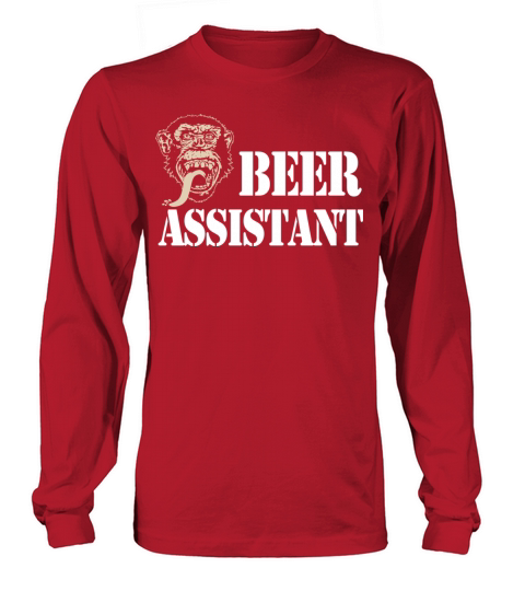 Gas Monkey Garage Tshirt Beer Assistant Women's Long Sleeve