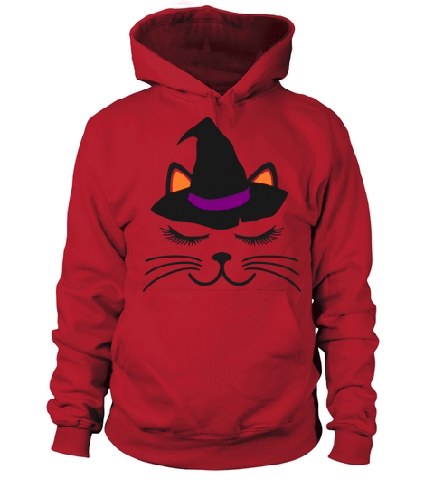 Witch Cat Halloween Women's Hoodie