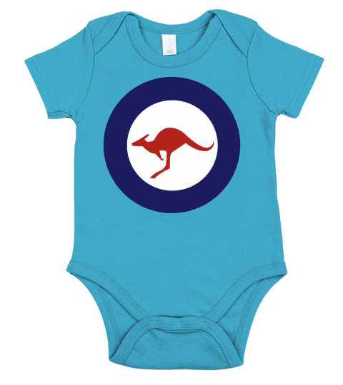 Royal Australian Air Force Insignia Short Sleeve Baby One-Piece