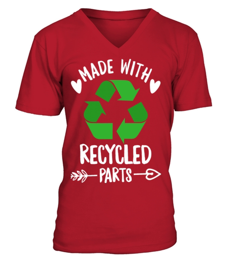 Made with recycled parts Design for an Organ Men's V-Neck T-shirt