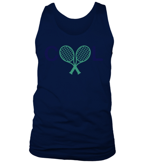 Tennis Logo in color "cool" Tank Top Unisex