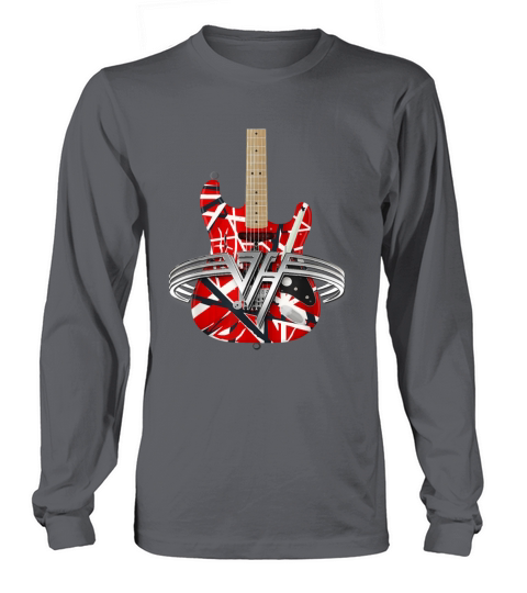 Classic Guitar Vintage Tee 1960s Outfits Women's Long Sleeve