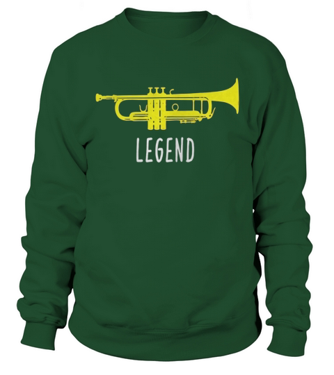 Funny Trumpet Shirt, Legend Band Player Gift Sweatshirt Unisex