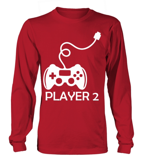 Player2 Gamer Happy Fathers Day Men's Long Sleeve