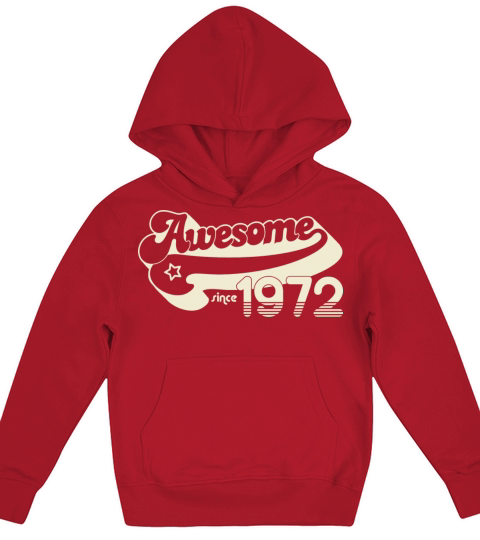 Vintage 1972 - 50 years old - 50th birthday gift Kids Hoodie