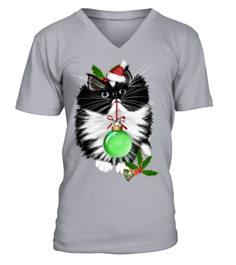 A Tuxedo Merry Christmas Men's V-Neck T-shirt