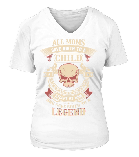 motobiker V-neck T-Shirt Woman