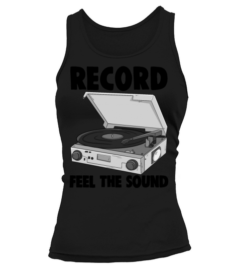 Record Vinyl Tank top Woman